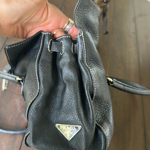 Prada black leather bag - Picture 8 of 10